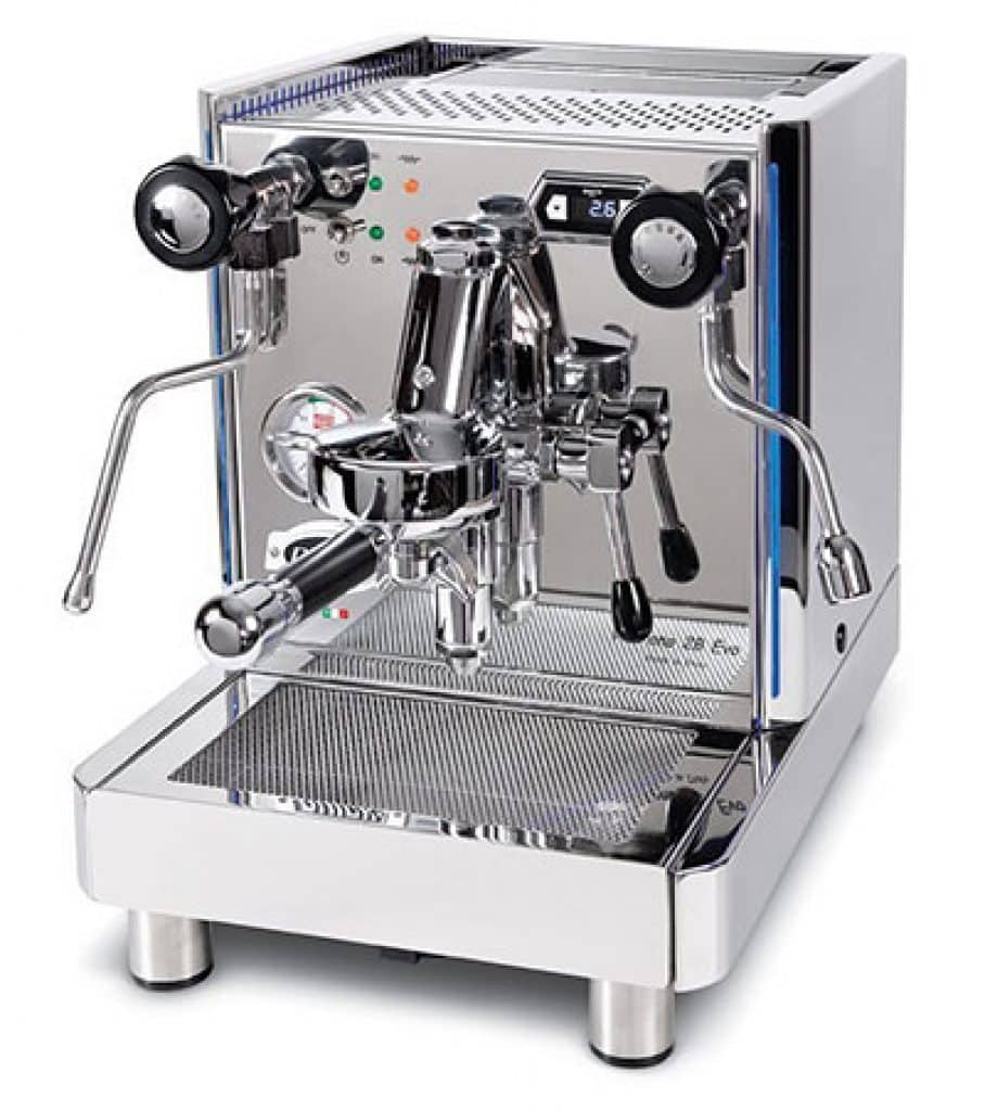 Different Types of Espresso Machines QuickMill VETRANO 0995P Double Boiler LED Steel Semi-Automatic Espresso Machine - Coffee Dino