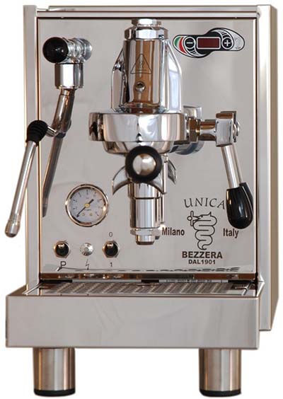 Bezzera Unica, our best choice for a semi-automatic espresso machine