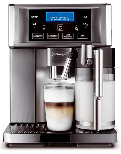 Delonghi Gran Dama 6700, a top of the line super automatic espresso machine 