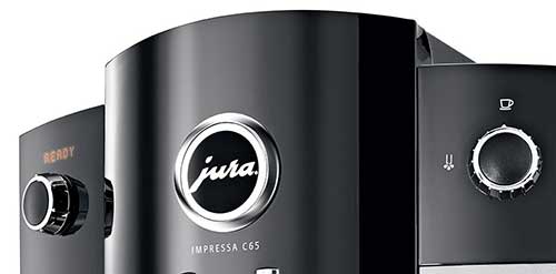 An image of Jura Impressa C65's control knobs 