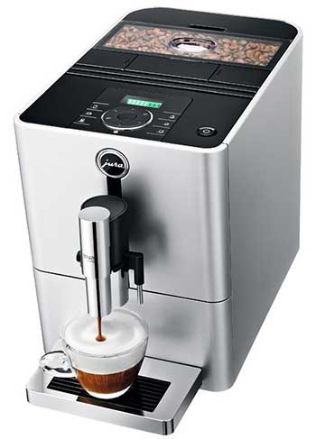 An image of Jura ENA Micro 90's boiler system and coffee spigot