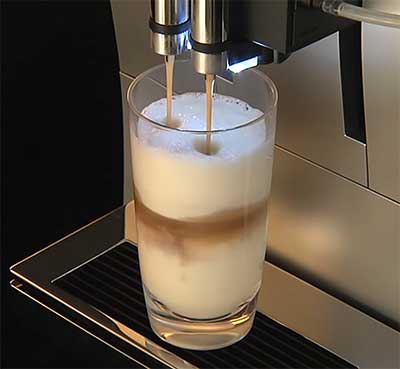 An Image of Milk Foaming  of Jura Z6 Review