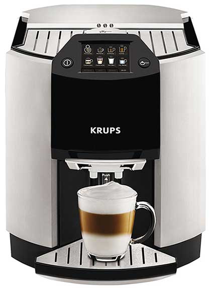 An image of Krups EA9010, an advanced once-touch espresso machine​​​​​​