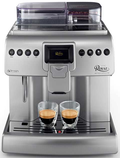 An image of Philips Saeco Royal, a high-capacity one touch cappucino machine