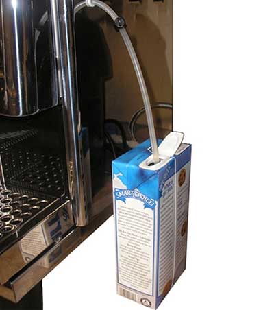An image of Monza coffee machine's milk frother plastic tube 