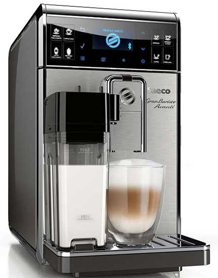 An image of Saeco Gran Baristo Avanti HD8967/47, a reliable super-automatic espresso machine 