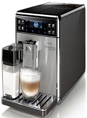 An image of Avanti espresso machine's telescoping coffee spigot