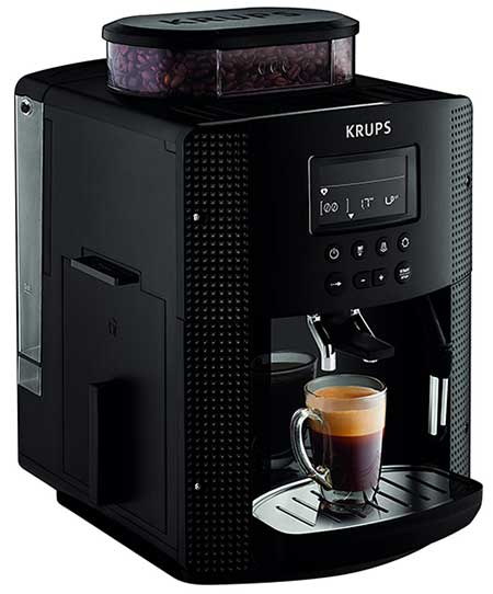 An image of Krups EA81, a good starter espresso ​machine 