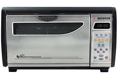 An image of the Behmor 1600 Plus, which is an electric-powered home roaster