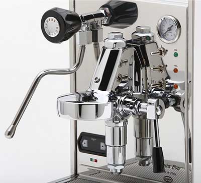 An image of Quick Mill Alexia's E-61 commercial brew group