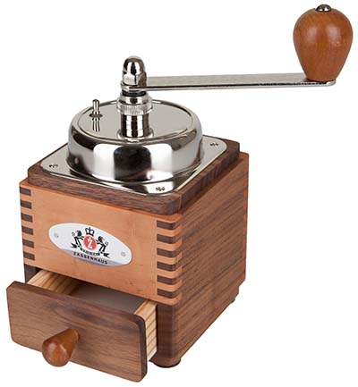 An image of the Zassenhaus Montevideo, an amazingly designed coffee grinder 