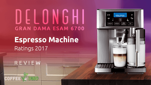 DeLonghi ESAM6700 Gran Dama Avant Touch-Screen Super-Automatic Espresso Machine 