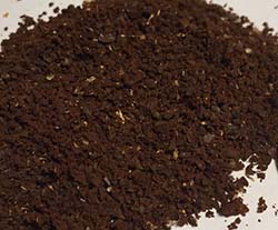 An image showing medium coarse coffee grind