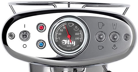 Control panel of Illy X1 Iperespresso