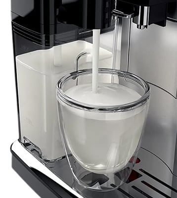 Milk dripping from the frother of the Gaggia Anima Automatic Coffee Machine